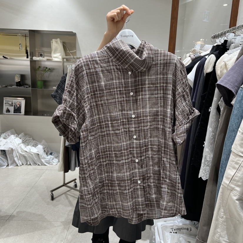 TEMPTING東大門直郵女士新款推薦時尚真品職業襯衫蕾絲衫TEMPTING襯衫/蕾絲衫圖色1