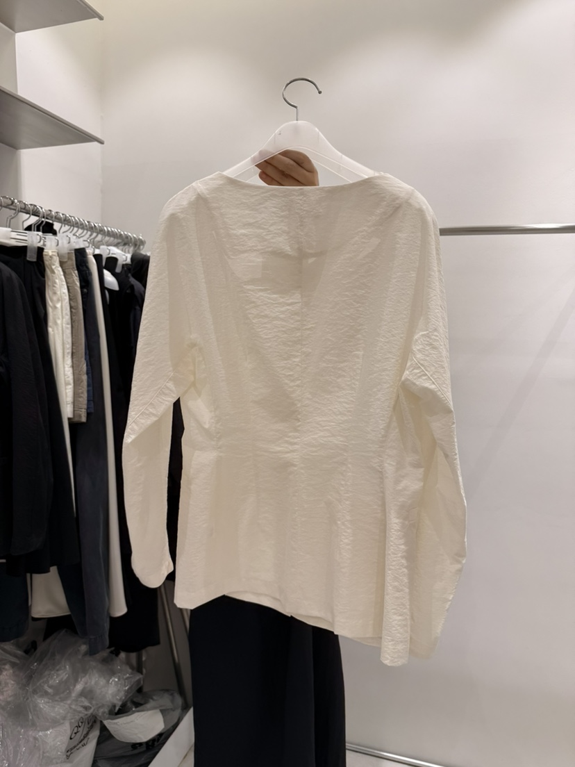 WOOD SAGE東大門直郵女士新款休閑真品26春夏熱賣夾克船領WOOD SAGE夾克