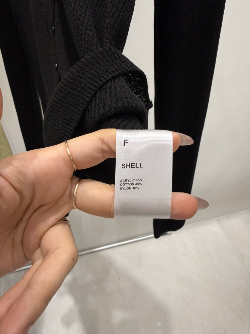 WOOD SAGE韓國直郵女士新品推薦真品時尚26春夏針織衫V領紐扣WOOD SAGE針織衫