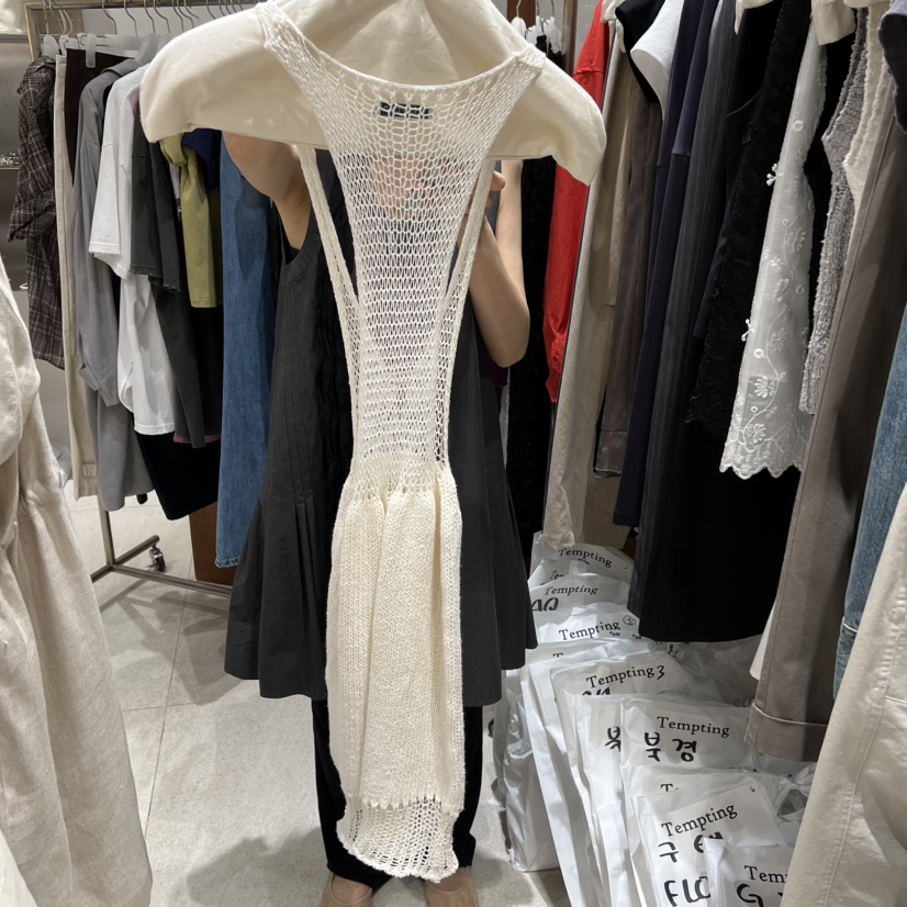 TEMPTING東大門實拍女裝新款26春夏職業真品熱賣吊帶背心TEMPTING吊帶/背心
