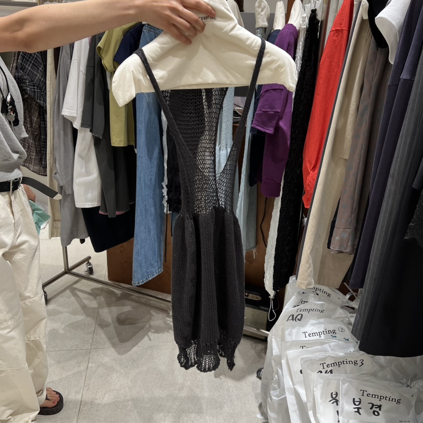TEMPTING東大門實拍女裝新款26春夏職業真品熱賣吊帶背心TEMPTING吊帶/背心圖色3