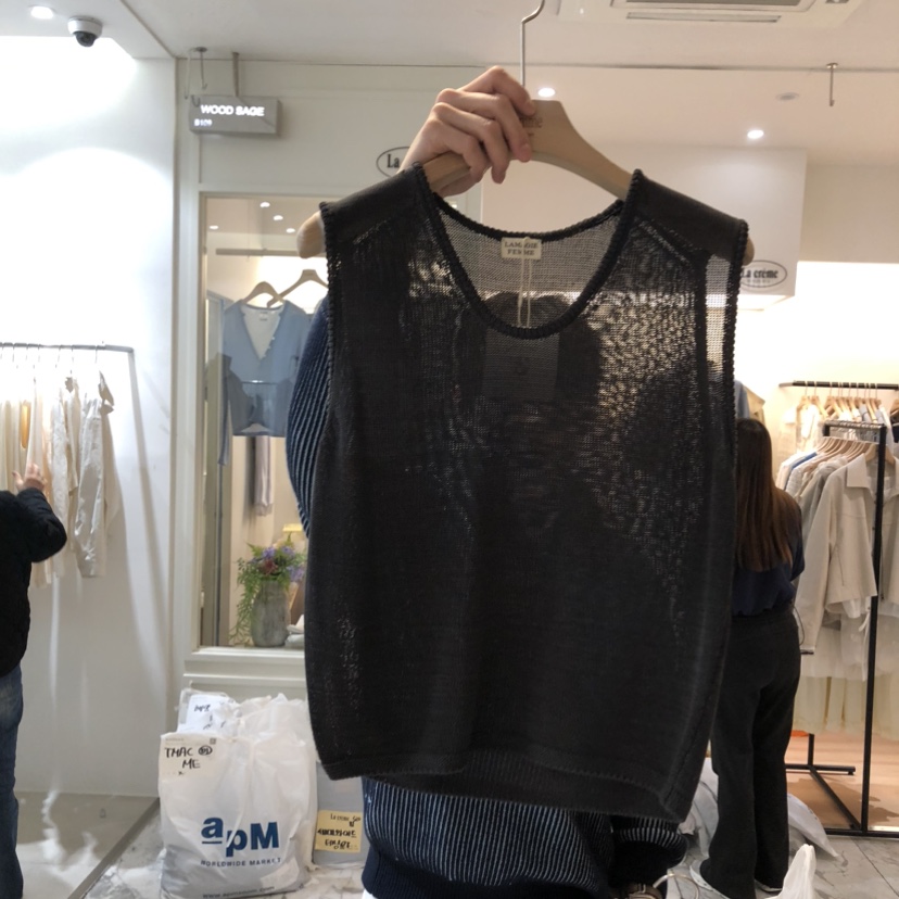 LA MAGIE FEMME東大門直郵女裝新品推薦時尚真品吊帶背心Lamagie Femme吊帶/背心圖色3