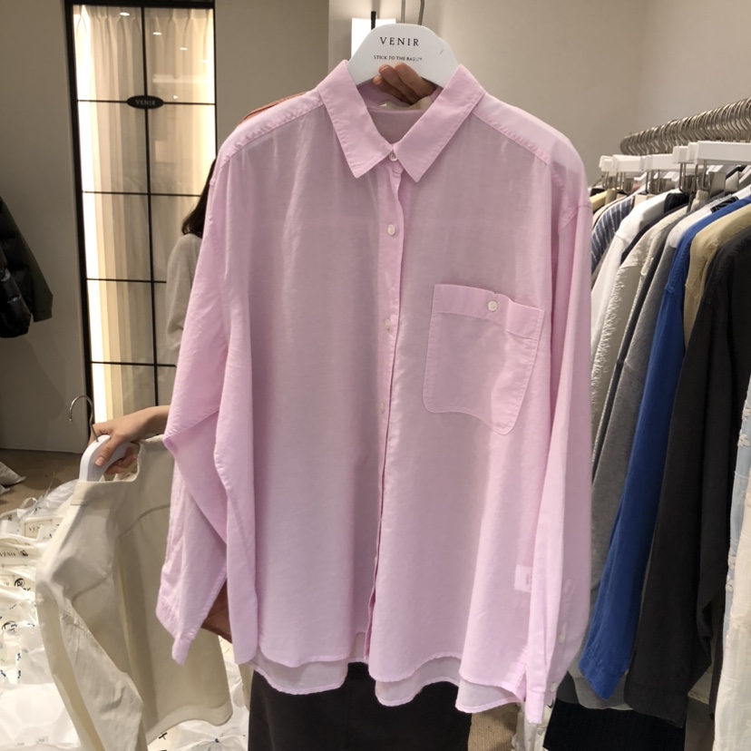 VENIR-a韓國代購女裝新款推薦休閑26春夏熱賣襯衫蕾絲衫VENIR-a襯衫/蕾絲衫圖色2