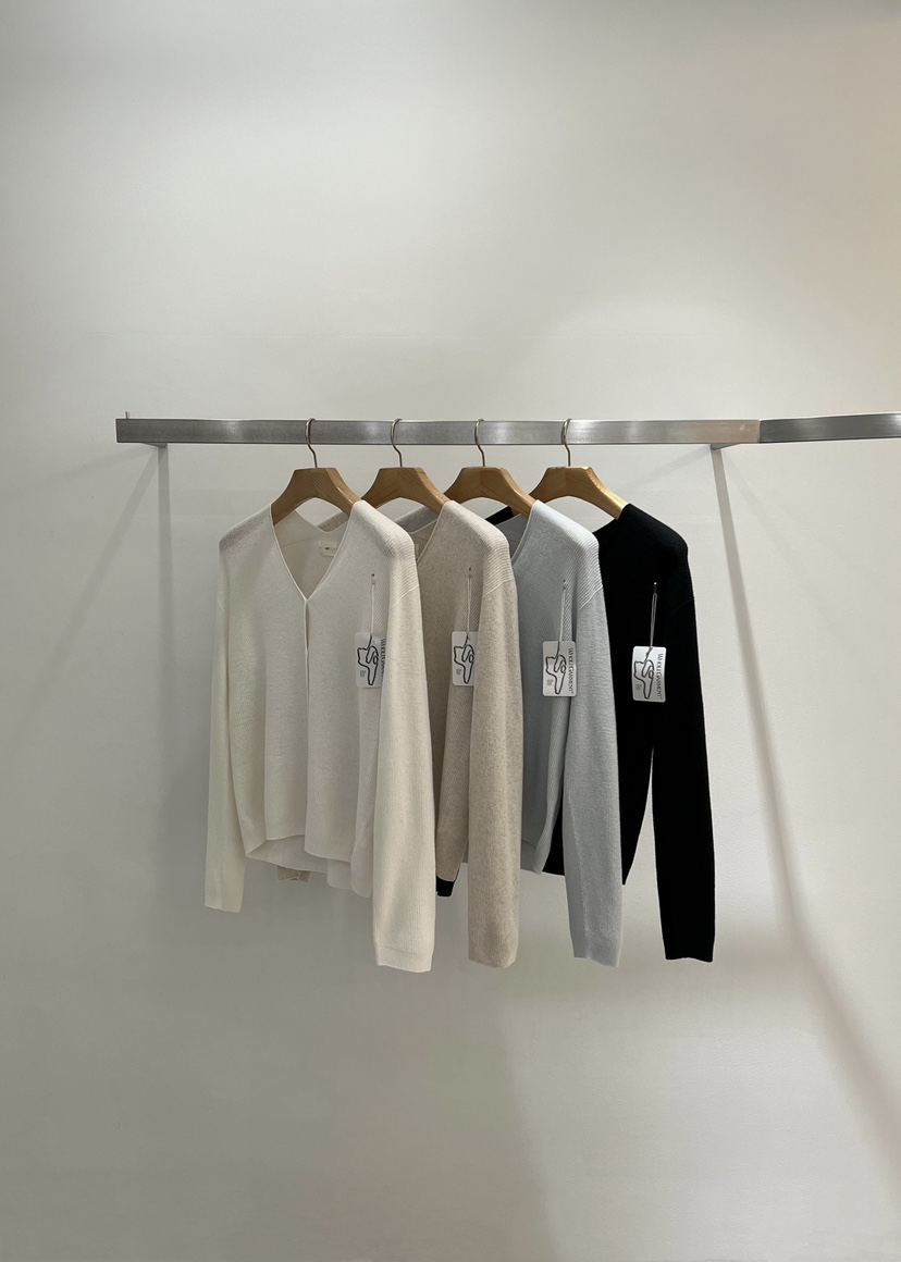 ONESTASTE東大門直郵女裝新款真品時尚針織衫華夫格格紋開衫TASTE/ONESTASTE針織衫