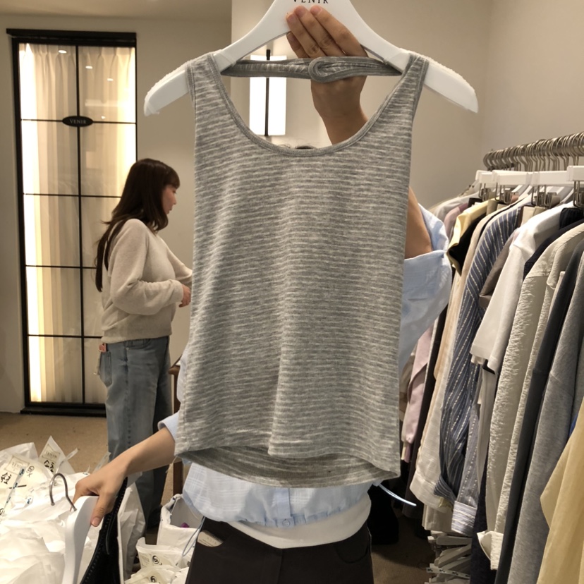 VENIR-a韓國直郵女裝新款熱賣休閑時尚職業推薦吊帶背心VENIR-a吊帶/背心圖色2
