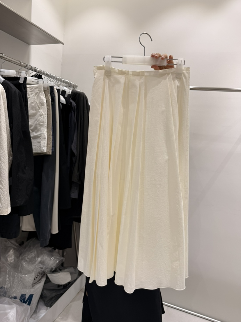 WOOD SAGE韓國直郵女士新款職業休閑半身裙中短裙百褶褶裙WOOD SAGE半身裙/中短裙