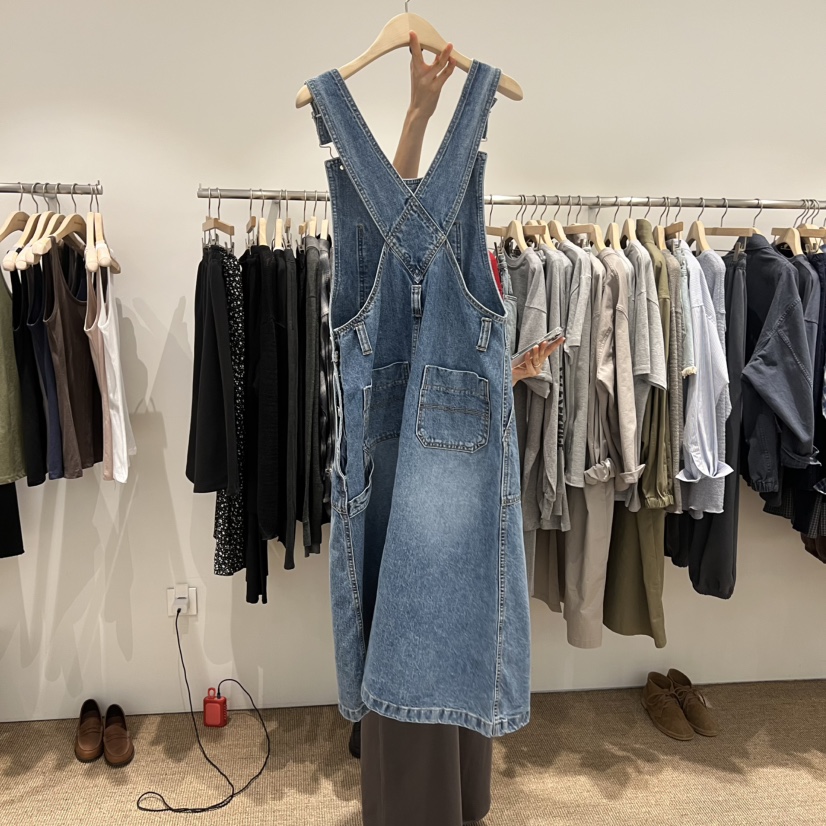 SELF SERVICE韓國代購女裝新款26春夏推薦休閑人氣連衣裙SELF SERVICE連衣裙