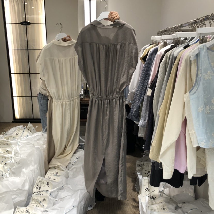 VENIR-a韓國直郵女裝新款時尚真品休閑26春夏人氣連衣裙VENIR-a連衣裙