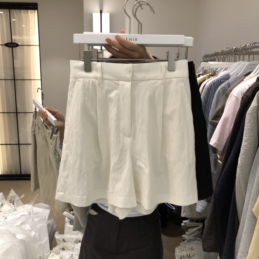 VENIR-a東大門代購女裝新款職業真品休閑人氣26春夏短褲VENIR-a短褲圖色2