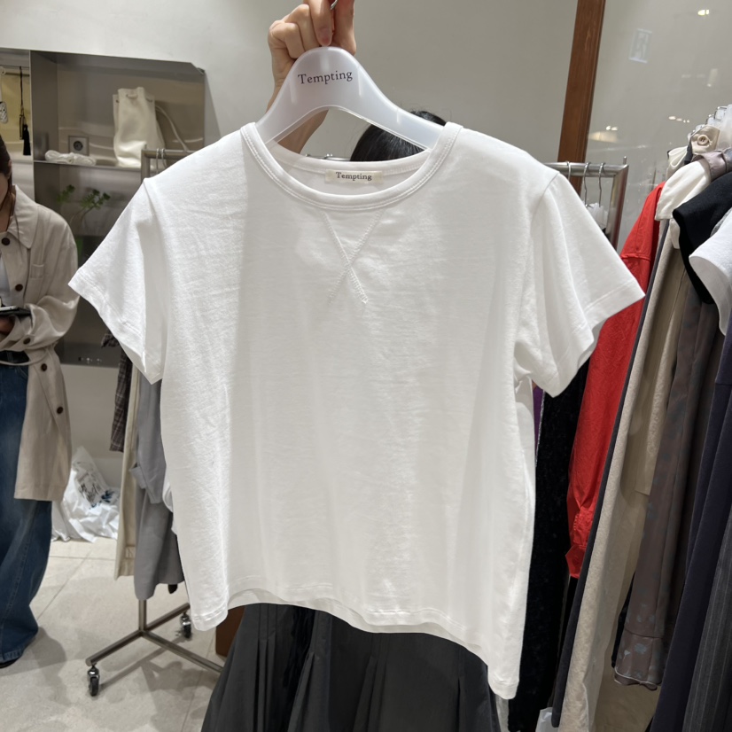 TEMPTING東大門代購女士新品真品人氣職業推薦休閑時尚T恤TEMPTINGT恤圖色1