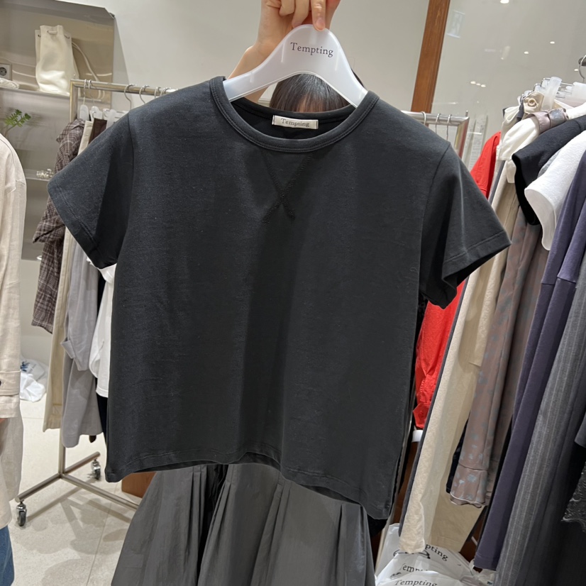 TEMPTING東大門代購女士新品真品人氣職業推薦休閑時尚T恤TEMPTINGT恤圖色3