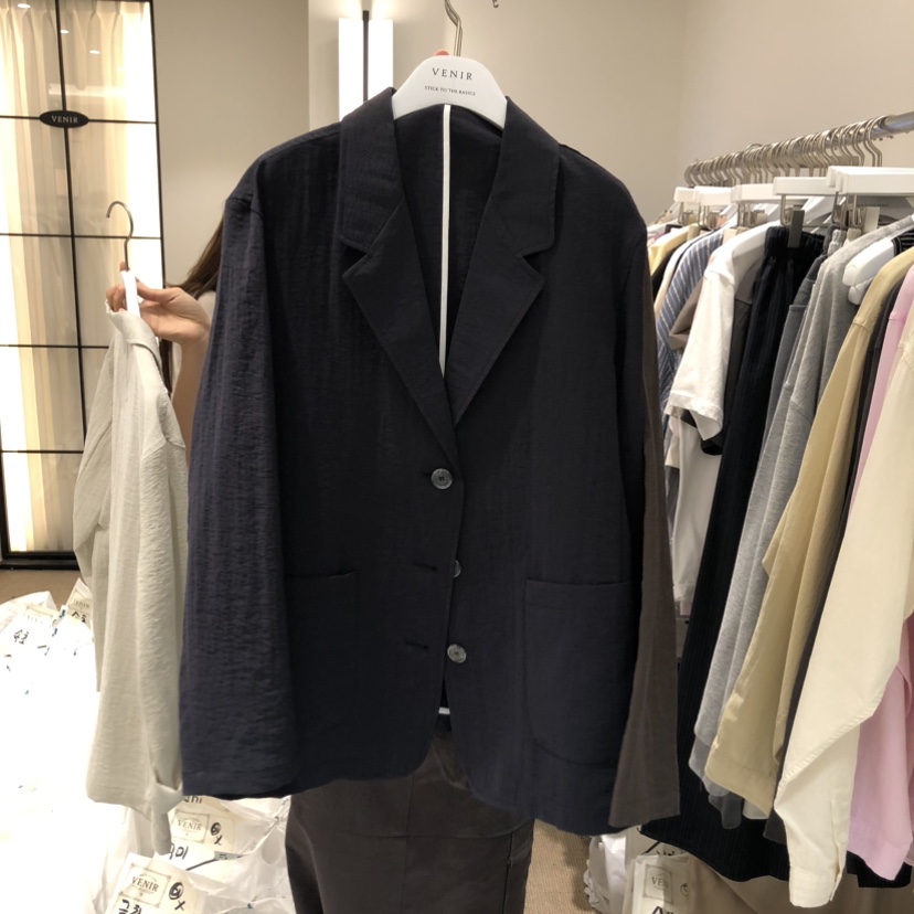 VENIR-a韓國直郵女裝新款人氣時尚熱賣休閑職業真品夾克VENIR-a夾克圖色2