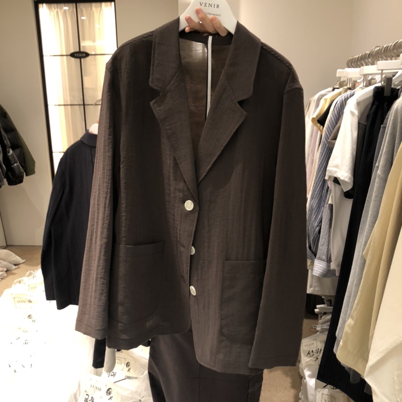 VENIR-a韓國直郵女裝新款人氣時尚熱賣休閑職業真品夾克VENIR-a夾克圖色3