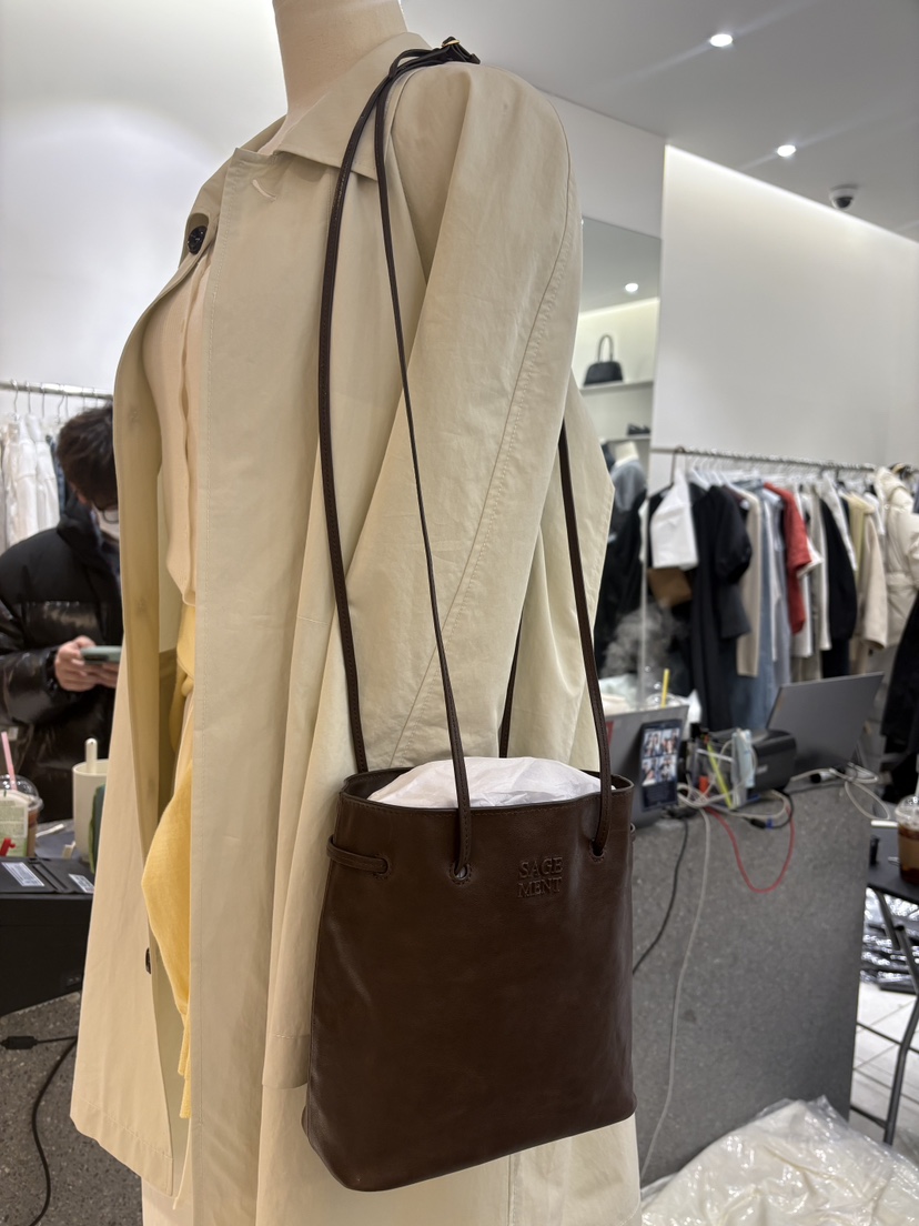 WOOD SAGE東大門實拍女裝新品職業時尚真品熱賣單肩斜跨包WOOD SAGE單肩/斜跨包圖色1