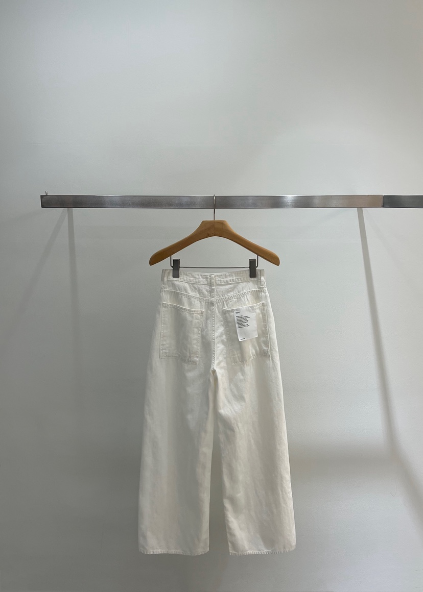 ONESTASTE韓國代購女裝新款真品熱賣職業時尚休閑休閑褲亞麻TASTE/ONESTASTE休閑褲