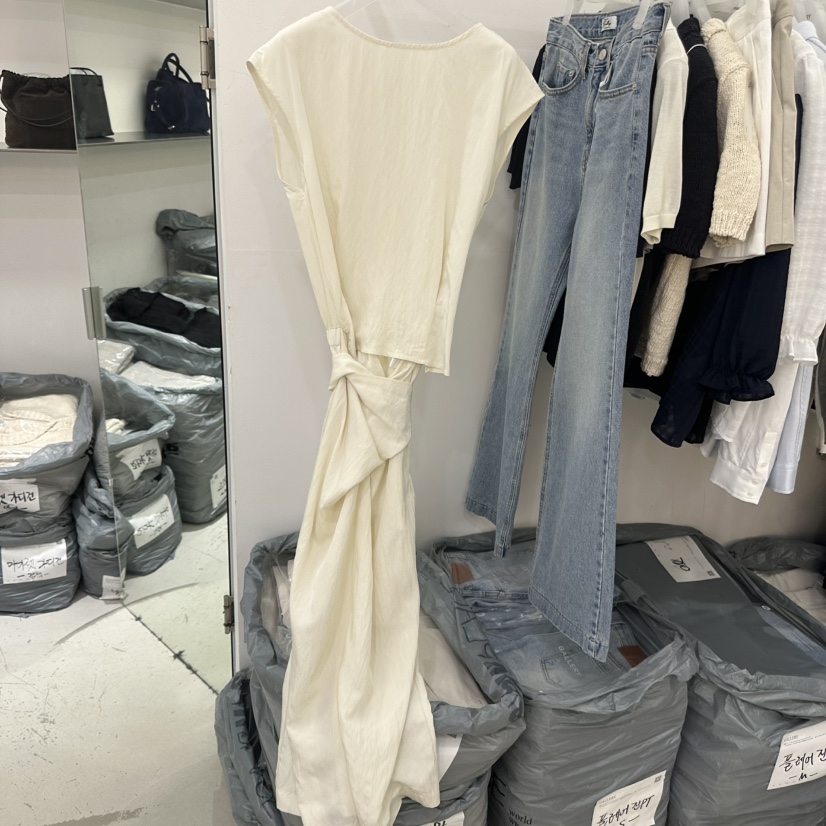 GALLERY-P韓國直郵女裝新款熱賣時尚26春夏人氣休閑連衣裙GALLERY-P連衣裙圖色1