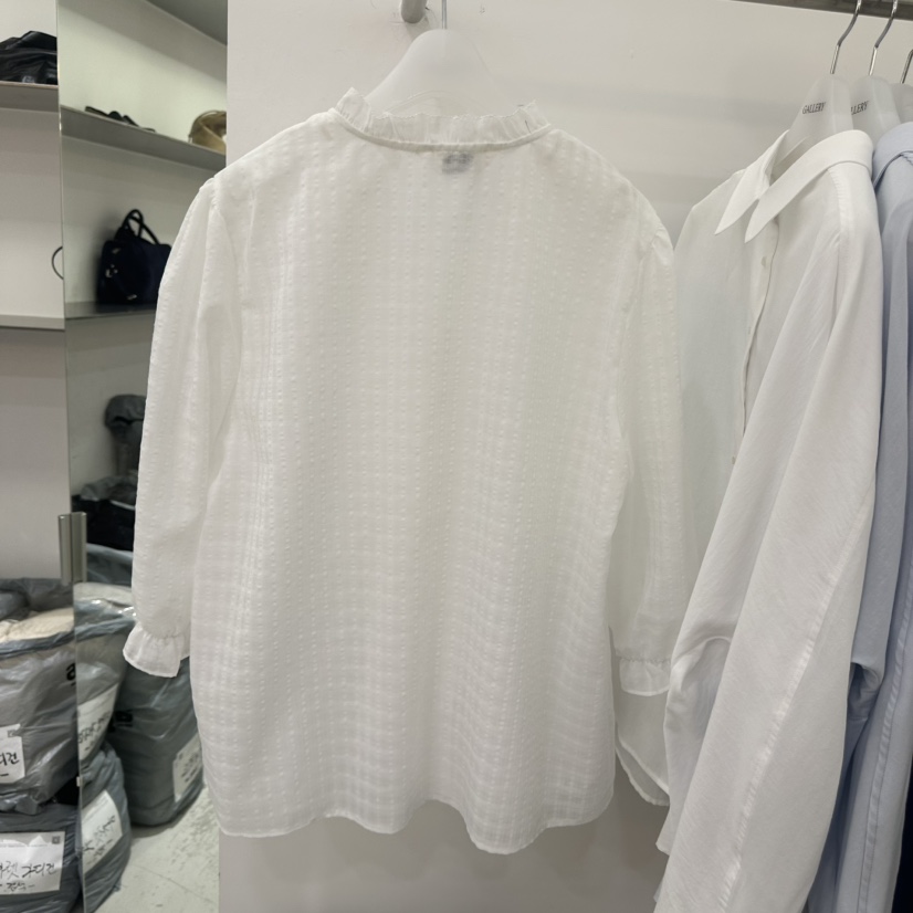 GALLERY-P東大門直郵女裝新品真品26春夏休閑襯衫蕾絲衫GALLERY-P襯衫/蕾絲衫