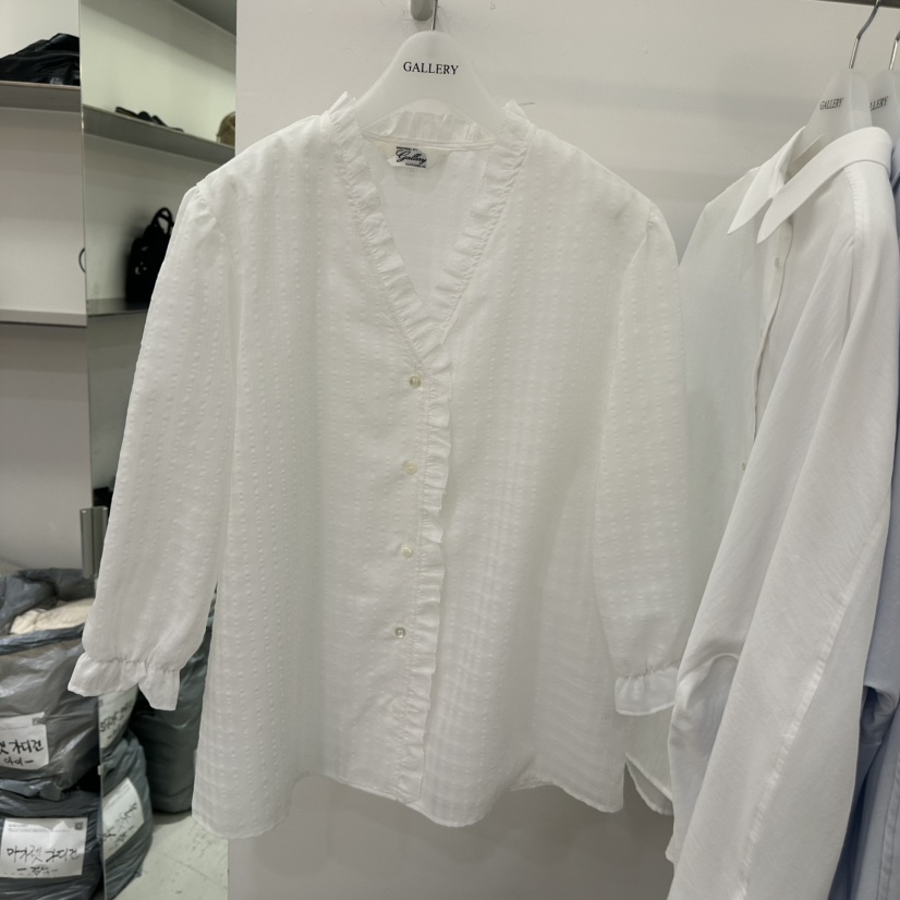 GALLERY-P東大門直郵女裝新品真品26春夏休閑襯衫蕾絲衫GALLERY-P襯衫/蕾絲衫圖色1