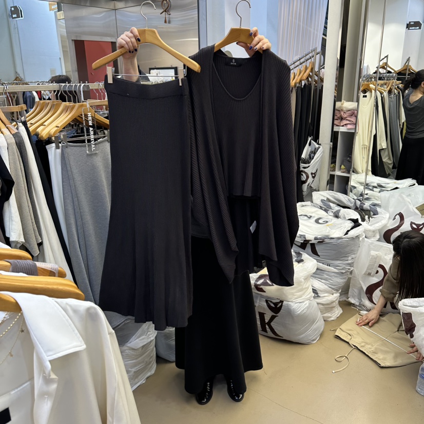 SANS韓國直郵女裝新品休閑真品時尚26春夏人氣套裝三件套SANS套裝圖色3