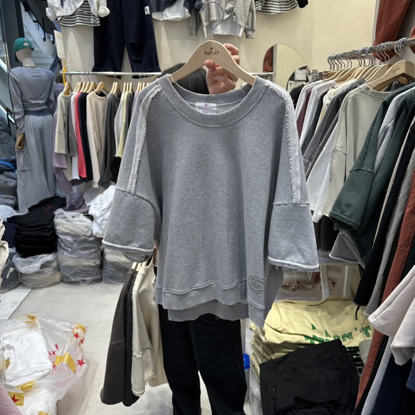 REPLAY韓國直郵女士新品真品熱賣休閑26春夏推薦時尚人氣T恤REPLAYT恤圖色2