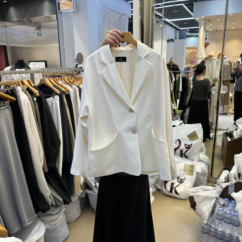 SANS東大門代購女士新品人氣職業時尚推薦休閑真品26春夏夾克SANS夾克圖色1