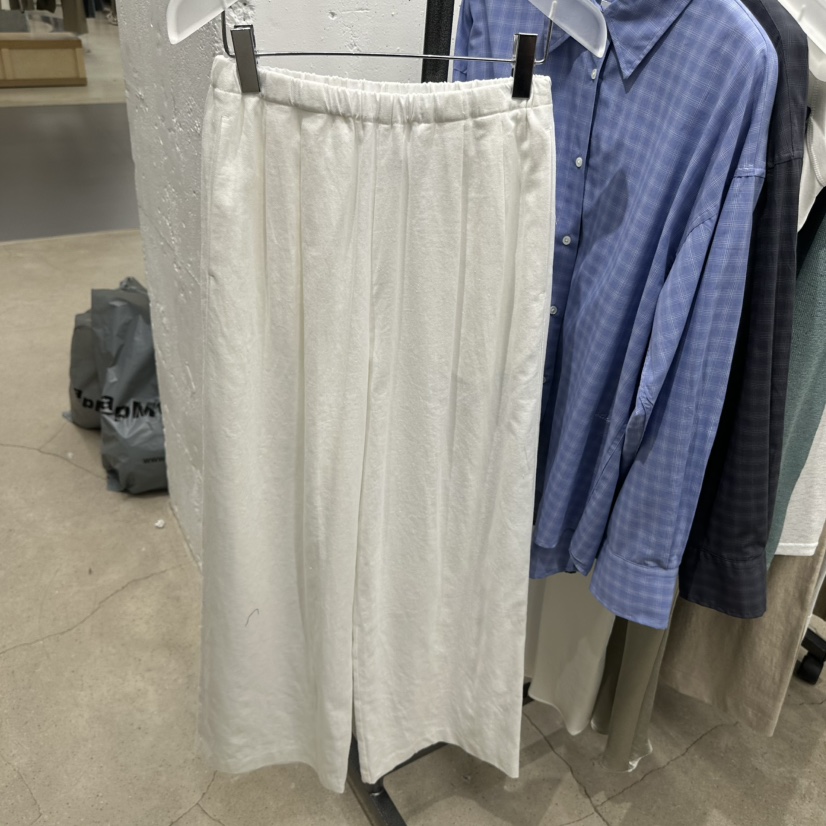 HELVETICA東大門代購女裝新款推薦人氣熱賣時尚休閑褲亞麻布HELVETICA休閑褲圖色2