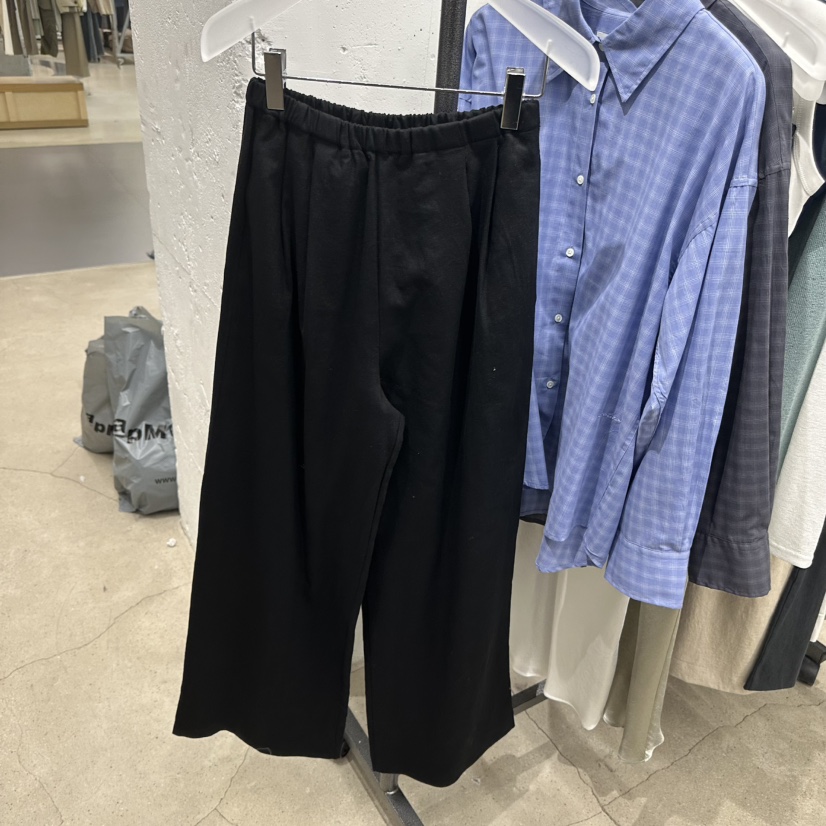 HELVETICA東大門代購女裝新款推薦人氣熱賣時尚休閑褲亞麻布HELVETICA休閑褲圖色4黑色