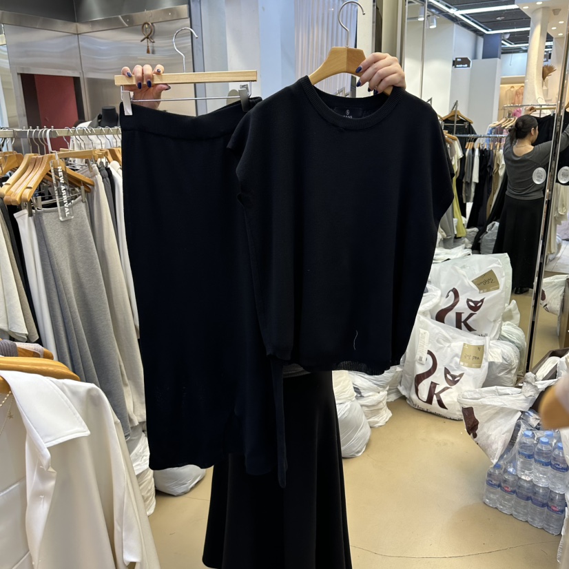 SANS東大門代購女裝新品休閑人氣真品熱賣職業推薦套裝套裝SANS套裝圖色3