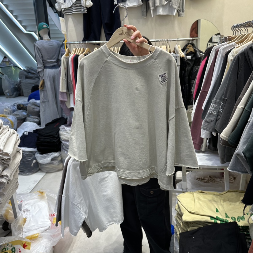 REPLAY東大門實拍女裝新款真品26春夏推薦熱賣休閑人氣T恤REPLAYT恤圖色2