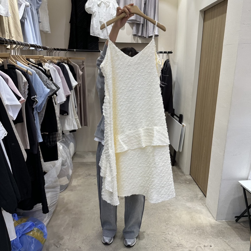 HOLYBANANA東大門代購女士新品熱賣26春夏連衣裙不含內搭groovy.H/HOLYBANANA連衣裙