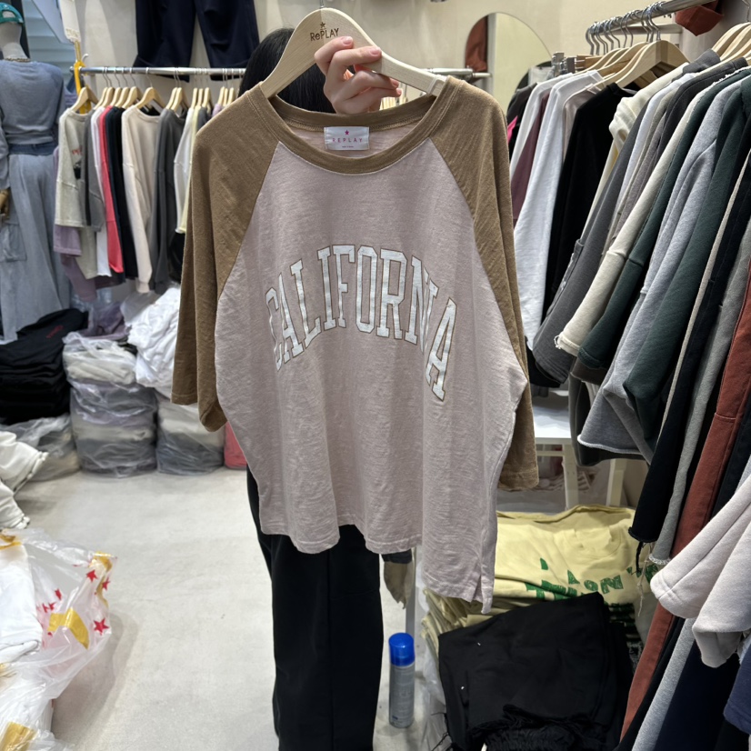 REPLAY東大門直郵女士新款熱賣休閑推薦26春夏真品人氣T恤REPLAYT恤圖色2