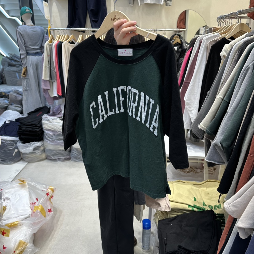 REPLAY東大門直郵女士新款熱賣休閑推薦26春夏真品人氣T恤REPLAYT恤圖色3