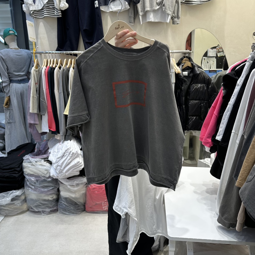 REPLAY東大門實拍女士新品真品熱賣26春夏休閑時尚推薦T恤REPLAYT恤圖色3