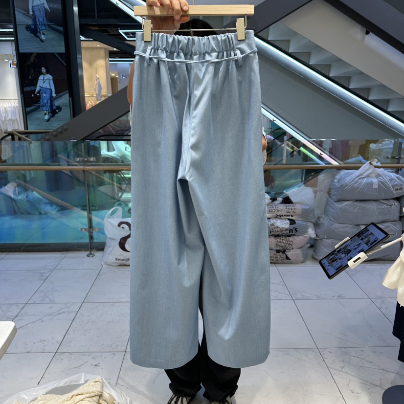 BOLD東大門直郵女裝新款職業熱賣時尚休閑推薦休閑褲含腰繩BOLD休閑褲