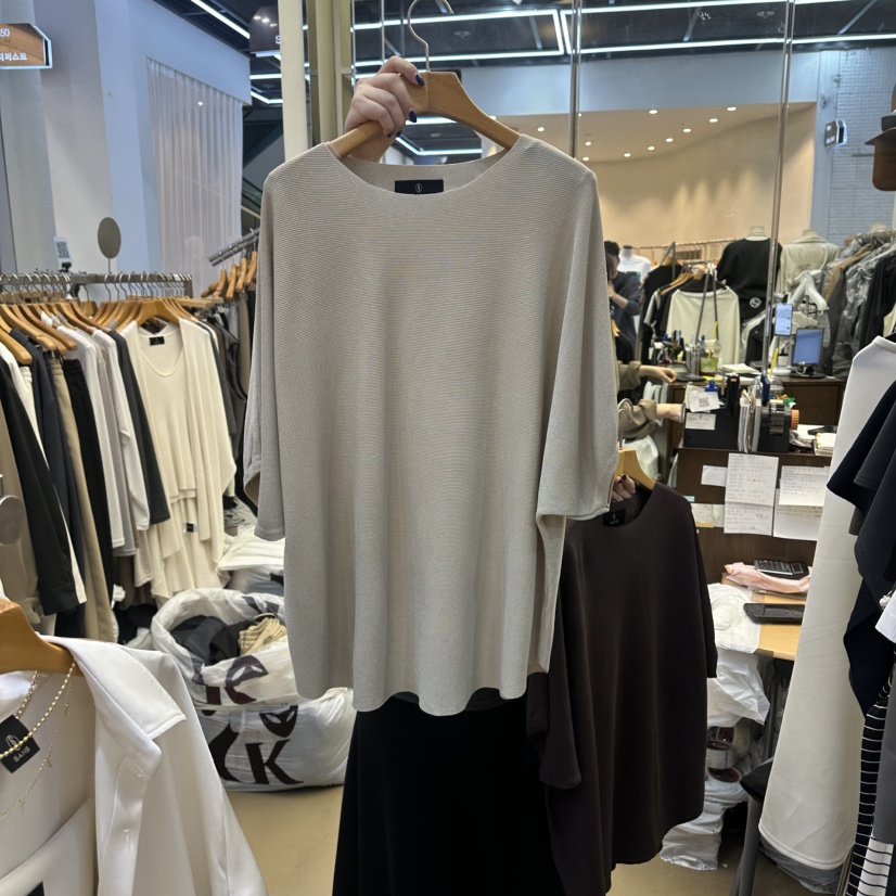 SANS東大門直郵女裝新款真品職業推薦時尚26春夏熱賣針織衫SANS針織衫圖色1