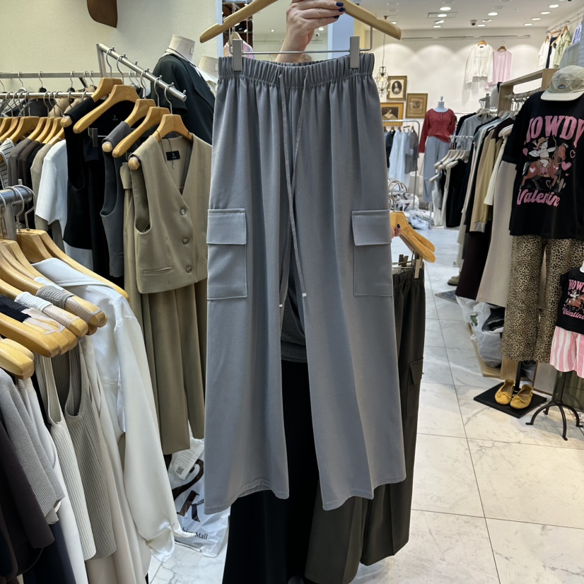 SANS東大門代購女士新款休閑熱賣26春夏時尚職業人氣休閑褲SANS休閑褲圖色1