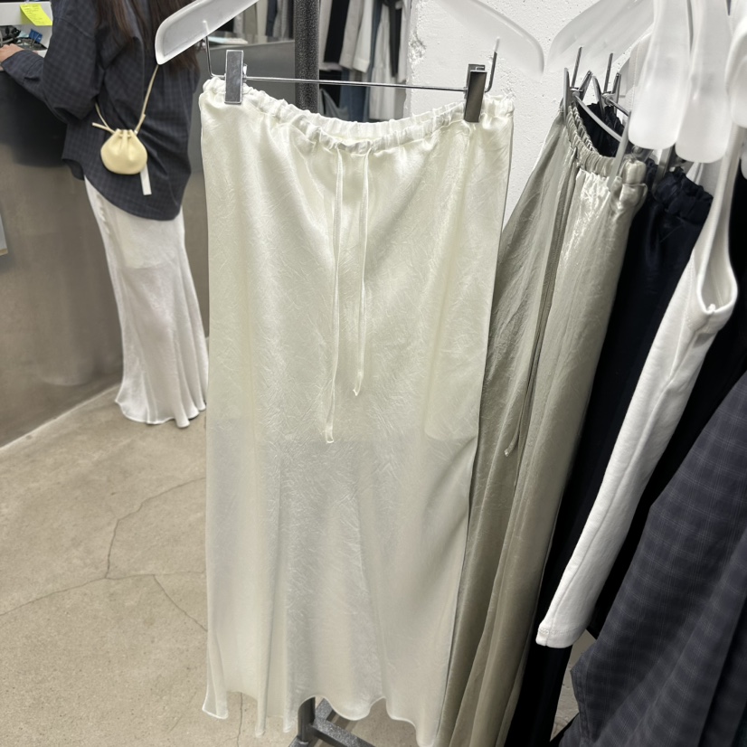 HELVETICA韓國代購女裝新品熱賣職業26春夏推薦時尚休閑長裙HELVETICA長裙圖色3