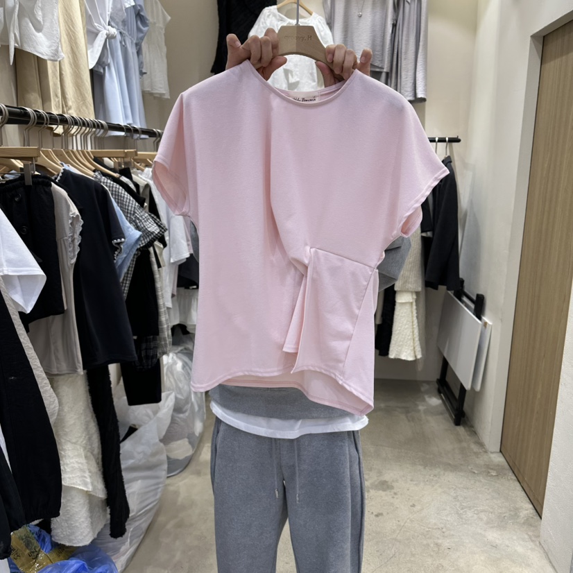 HOLYBANANA東大門代購女士新品職業休閑人氣推薦時尚熱賣T恤groovy.H/HOLYBANANAT恤圖色2