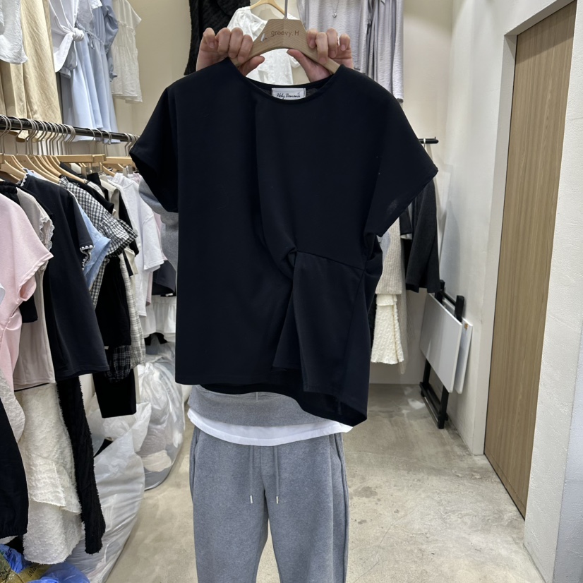 HOLYBANANA東大門代購女士新品職業休閑人氣推薦時尚熱賣T恤groovy.H/HOLYBANANAT恤圖色3