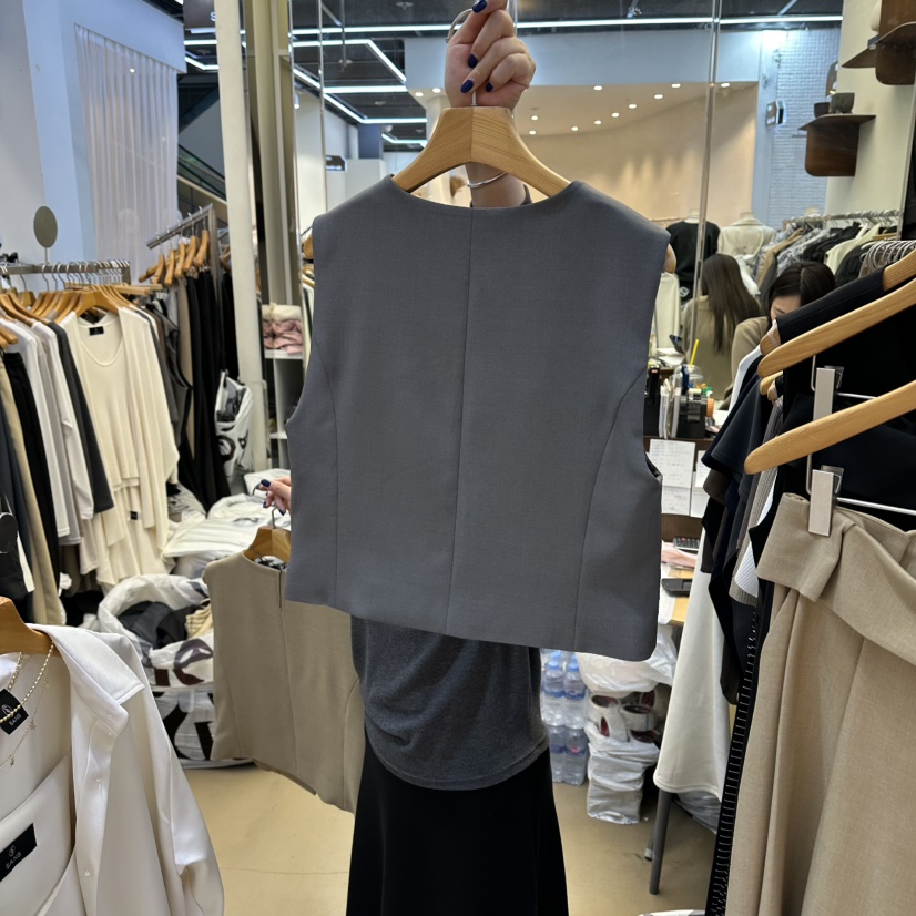 SANS東大門代購女士新款人氣推薦熱賣休閑真品時尚職業馬甲SANS馬甲