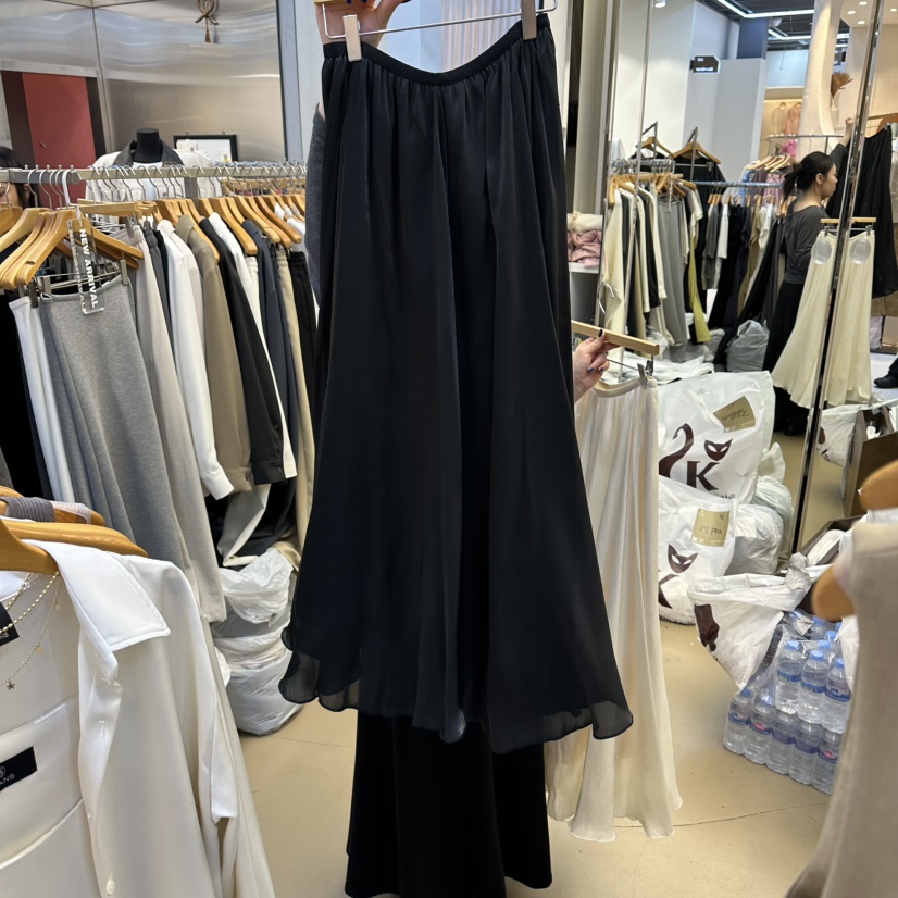 SANS韓國直郵女裝新品真品熱賣職業26春夏人氣休閑推薦長裙SANS長裙圖色2