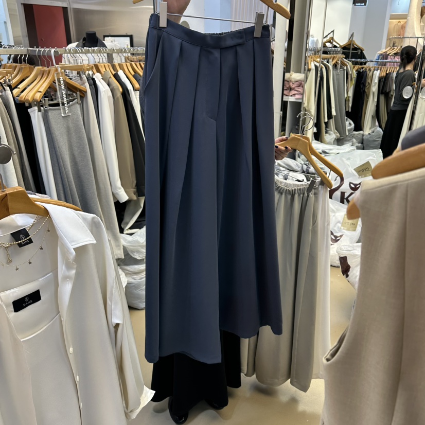 SANS東大門實拍女士新品人氣推薦真品休閑26春夏時尚休閑褲SANS休閑褲圖色3墨色