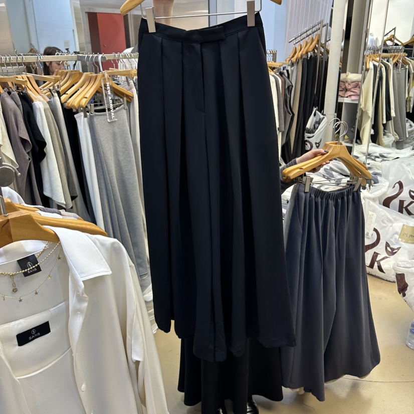 SANS東大門實拍女士新品人氣推薦真品休閑26春夏時尚休閑褲SANS休閑褲圖色4黑色