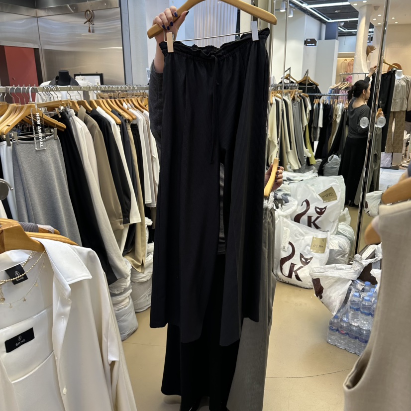 SANS韓國代購女士新款人氣休閑時尚推薦26春夏休閑褲條紋SANS休閑褲圖色2