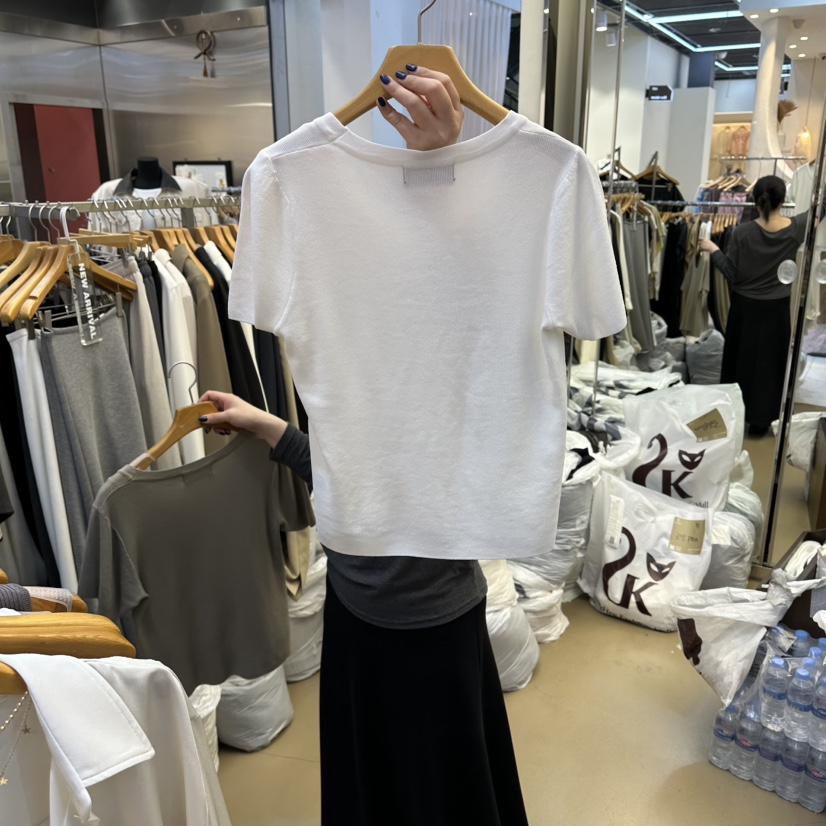 SANS東大門實拍女裝新品熱賣真品26春夏人氣休閑職業針織衫SANS針織衫