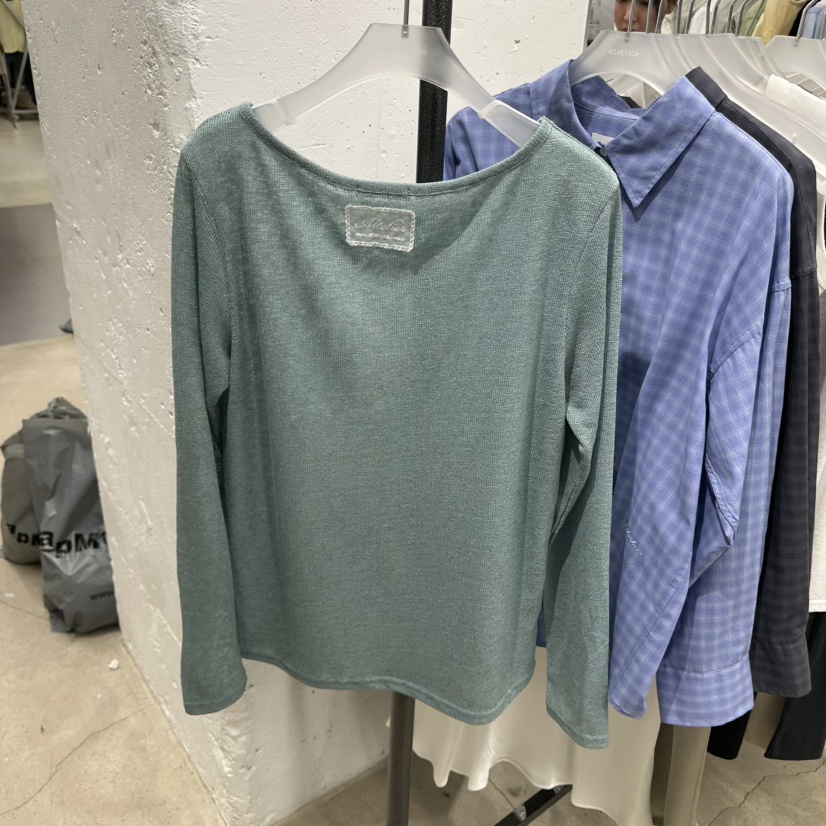 HELVETICA東大門代購女士新品職業人氣26春夏推薦長袖T恤HELVETICA長袖T恤