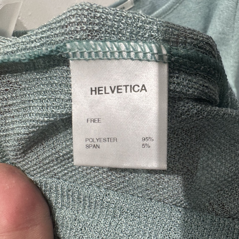 HELVETICA東大門代購女士新品職業人氣26春夏推薦長袖T恤HELVETICA長袖T恤