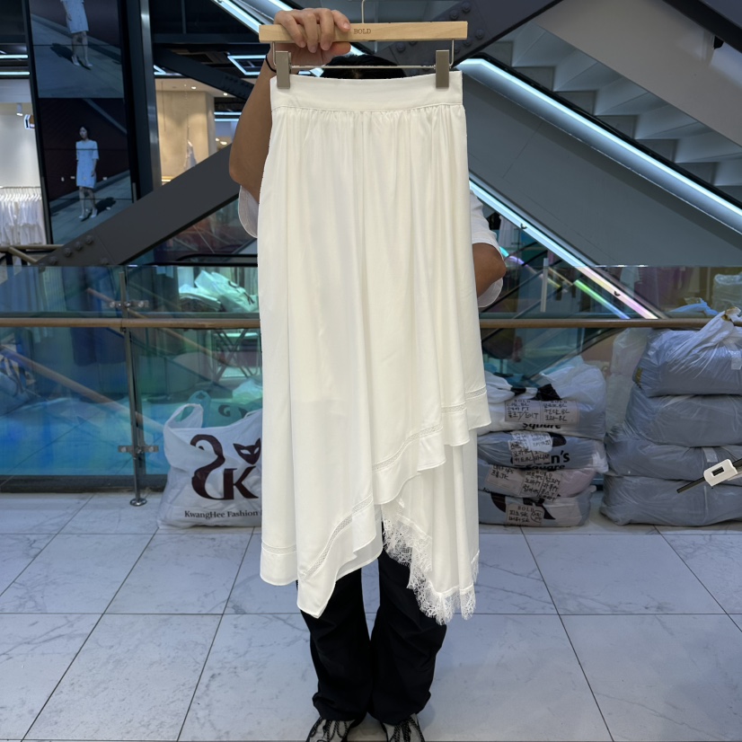 BOLD東大門直郵女士新品推薦時尚休閑職業熱賣真品26春夏長裙BOLD長裙圖色1白色