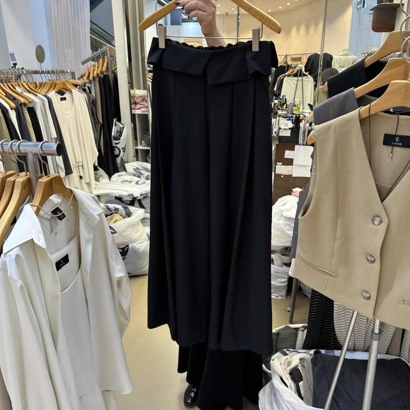 SANS東大門實拍女士新品熱賣職業時尚休閑真品26春夏休閑褲SANS休閑褲圖色3黑色