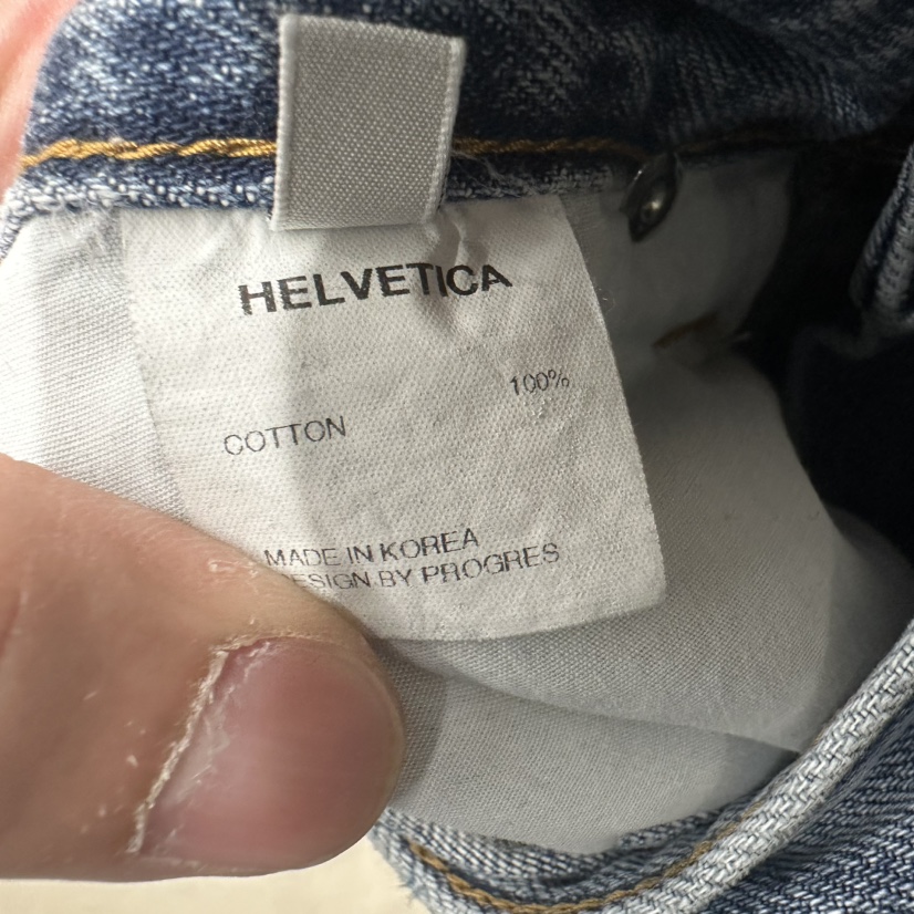 HELVETICA東大門直郵女士新品推薦時尚人氣熱賣真品牛仔褲HELVETICA牛仔褲